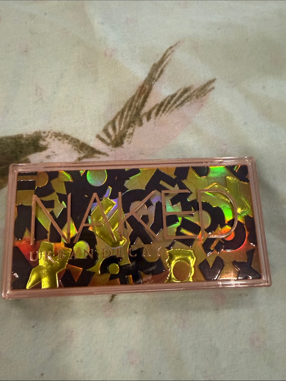 Urban Decay Naked Palette with Holographic Rose-Gold Accents